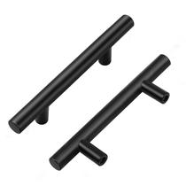 Puxadores para Armário Home Expert 12,7 cm Preto Fosco 5 Peças
