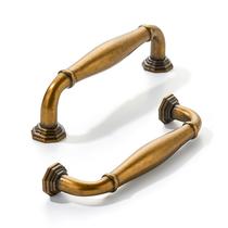 Puxadores para armário khtumeware 89 mm, acabamento em latão antigo, kit com 2 unidades Puxadores para armário khtumeware 89 mm, acabamento em latão antigo, kit com 2 unidades