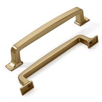 Puxadores para armário Khtumeware, kit com 2 unidades, 13 cm, bronze champanhe Puxadores para armário Khtumeware, kit com 2 unidades, 13 cm, bronze champanhe