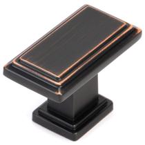 Puxadores para armário KOOFIZO K07 bronze esfregado a óleo, pacote com 30 Puxadores para armário KOOFIZO K07 bronze esfregado a óleo, pacote com 30
