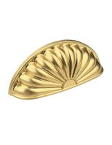Puxadores para armário Mengico 3" em liga de zinco dourado escovado, kit com 5 Puxadores para armário Mengico 3" em liga de zinco dourado escovado, kit com 5