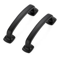 Puxadores para Armário Ravinte Decor, Kit com 5, Preto, Liga de Zinco, 7,6 cm Puxadores para Armário Ravinte Decor, Kit com 5, Preto, Liga de Zinco, 7,6 cm