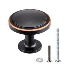 Puxadores para Armário WEAVERBIRD em Liga de Zinco 3,1 cm Bronze, Kit com 10 Puxadores para Armário WEAVERBIRD em Liga de Zinco 3,1 cm Bronze, Kit com 10