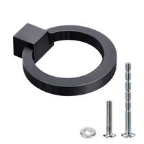 Puxadores para Armário WEAVERBIRD em Liga de Zinco Preto Fosco 4 cm - Kit com 2 Puxadores para Armário WEAVERBIRD em Liga de Zinco Preto Fosco 4 cm - Kit com 2