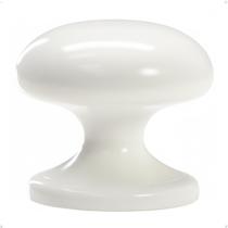 Puxadores para porta de armário trust4care branco acetinado 3,8 cm, kit com 2 unidades