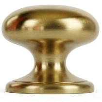 Puxadores para porta de armário trust4care, dourado acetinado, kit com 4, 3,8 cm