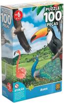 Puzzle 100 Peças Aves 3925