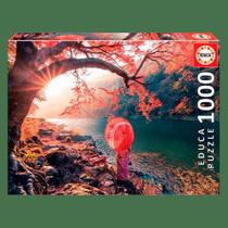 Puzzle 1000 peças Amanhecer no Rio Katsura Japão - Educa Imp