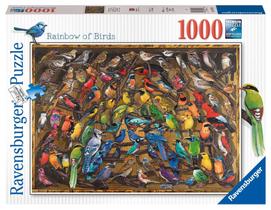 Puzzle 1000 Peças Arco-íris de Pássaros Ravensburger 12000281