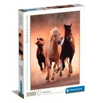 Puzzle 1000 Peças Cavalos - Clementoni - Imp