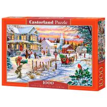 Puzzle 1000 Peças Chegada do Natal - Castorland Importado 1052742 Puzzle 1000 Peças Chegada do Natal - Castorland Importado 1052742