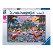 Puzzle 1000 peças Flamingos - Importado