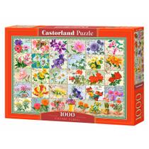 Puzzle 1000 peças Floral Vintage - Imp. Castorland