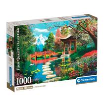 Puzzle 1000 Peças Jardim Fuji - Clementoni 39910