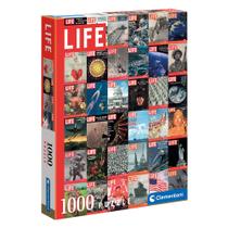 Puzzle 1000 Peças Life Magazine - Capas Históricas - Clementoni