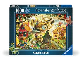 Puzzle 1000 Peças Os Três Porquinhos Ravensburger 12001004