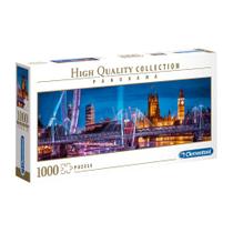 Puzzle 1000 Peças Panorama Londres - Clementoni - Importado - Grow