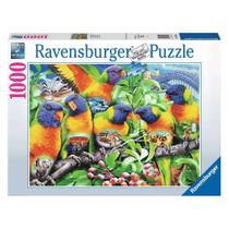 Puzzle 1000 peças Papagaios Coloridos - Ravensburger - Importado - Grow
