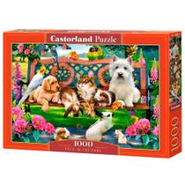 Puzzle 1000 Peças Pets no Parque - Castorland Importado 1044062 Puzzle 1000 Peças Pets no Parque - Castorland Importado 1044062
