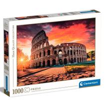 Puzzle 1000 Peças Por Do Sol Em Roma - Clementoni