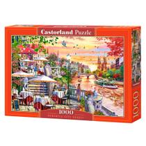 Puzzle 1000 peças Por do Sol Romântico - Castorland Importado 1049562