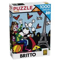 Puzzle 1000 peças Romero Britto - Paris - Grow