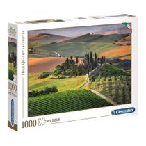 Puzzle 1000 Peças Toscana Apaixonante - Clementoni - Importado - Grow