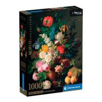 Puzzle 1000 peças Vaso De Flores - Van Dael - Clementoni (39970) Puzzle 1000 peças Vaso De Flores - Van Dael - Clementoni (39970)