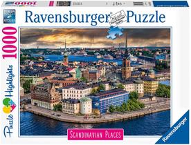 Puzzle 1000 Peças Vista de Estocolmo Ravensburger 12000114 Puzzle 1000 Peças Vista de Estocolmo Ravensburger 12000114