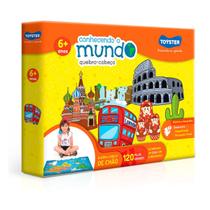 Puzzle 120 peças -Conhecendo o Mundo - Toyster Puzzle 120 peças -Conhecendo o Mundo - Toyster