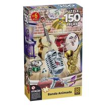 Puzzle 150 Peças Banda Animada - Grow Puzzle 150 Peças Banda Animada - Grow