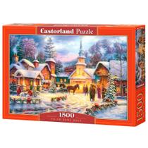 Puzzle 1500 Peças Caminho na Neve - Castorland Importado 1516462