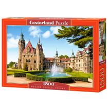 Puzzle 1500 Peças Castelo Moszna - Polonia - Castorland Importado 1506702