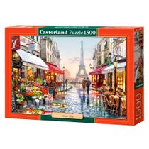 Puzzle 1500 Peças Floricultura em Paris - Castorland Importado 1512882 Puzzle 1500 Peças Floricultura em Paris - Castorland Importado 1512882