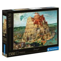 Puzzle 1500 Peças Torre De Babel - Bruegel - Clementoni