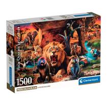 Puzzle 1500 Peças Tribo Selvagem - Clementoni 31722