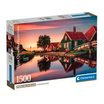 Puzzle 1500 Peças Zannse Schans - Clementoni 31734 Puzzle 1500 Peças Zannse Schans - Clementoni 31734