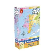 Puzzle 200 peças Horários do Mundo - Grow