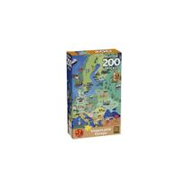 Puzzle 200 Peças Viagem Pela Europa - Grow