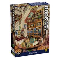 Puzzle 2000 peças A Livraria - Grow