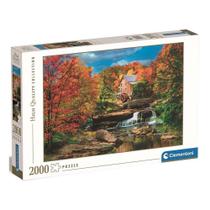 Puzzle 2000 Peças Casa No Riacho - Clementoni - Imp. Puzzle 2000 Peças Casa No Riacho - Clementoni - Imp.