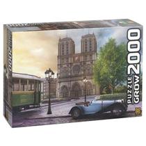 Puzzle 2000 pecas catedral de notre-dame - quebra cabeca - GROW