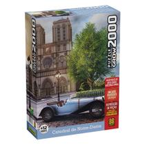 Puzzle 2000 peças Catedral Notre-Dame - Grow