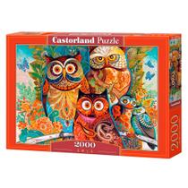 Puzzle 2000 peças Corujas - Castorland Importado 2005352