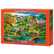 Puzzle 2000 Peças Lugar Paradisíaco - Castorland Importado 2009312