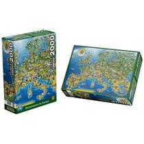 Puzzle 2000 peças Monumentos da Europa - Grow