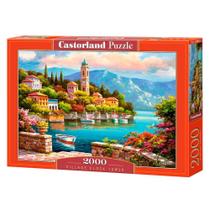 Puzzle 2000 Peças Relógio Da Vila - Imp. Castorland