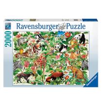 Puzzle 2000 peças Selva - Ravensburger - Importado - Grow