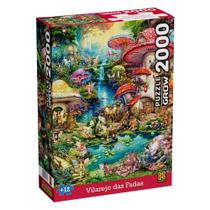 Puzzle 2000 peças Vilarejo das Fadas - Grow