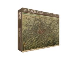 Puzzle 25th Century Games 1892 Bird's Eye Map of Atlanta 500